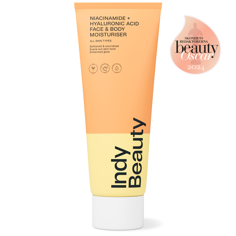 Niacinamide & Hyaluronic Acid Face & Body Moisturiser, 200ml