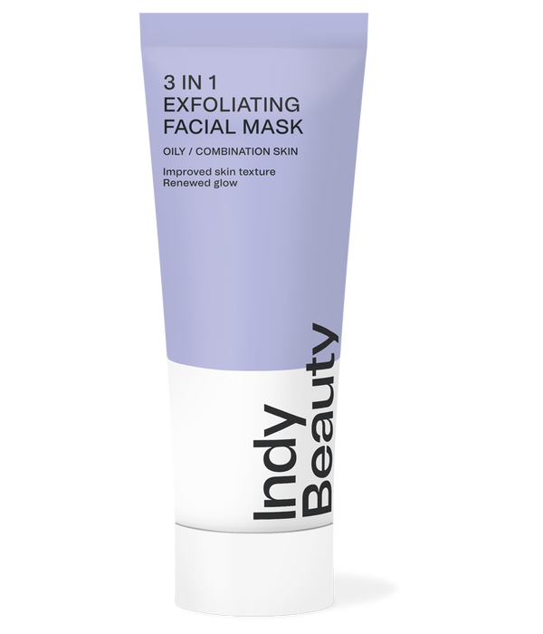 3 in 1 Exfoliating Facial Mask, 75 ml
